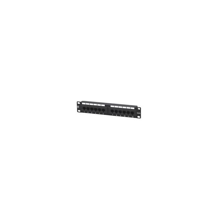 PANEL PARCHEO 12P 10" 1U UTP CAT 6 CROMAD