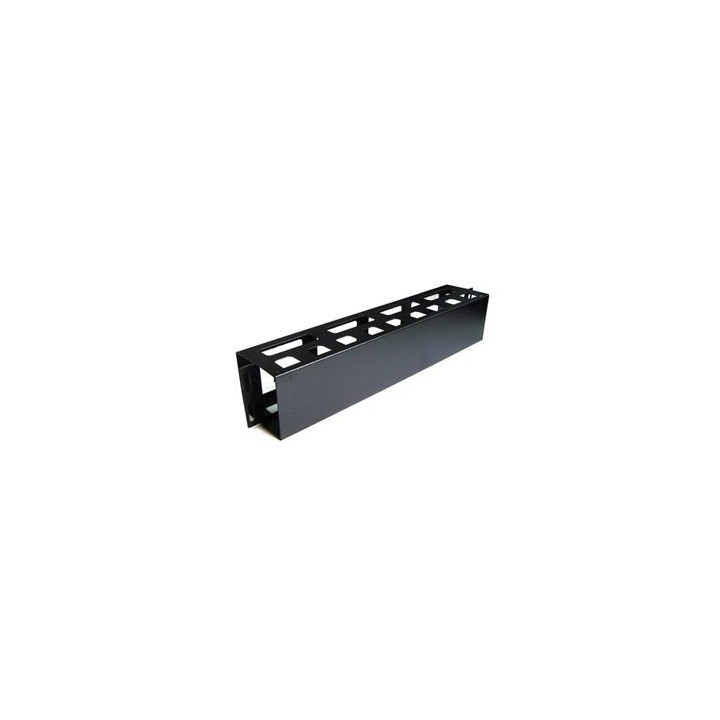 PANEL 1U GUIADO Y DISTRIBUCIÓN DE CABLEADO 10" CROMAD