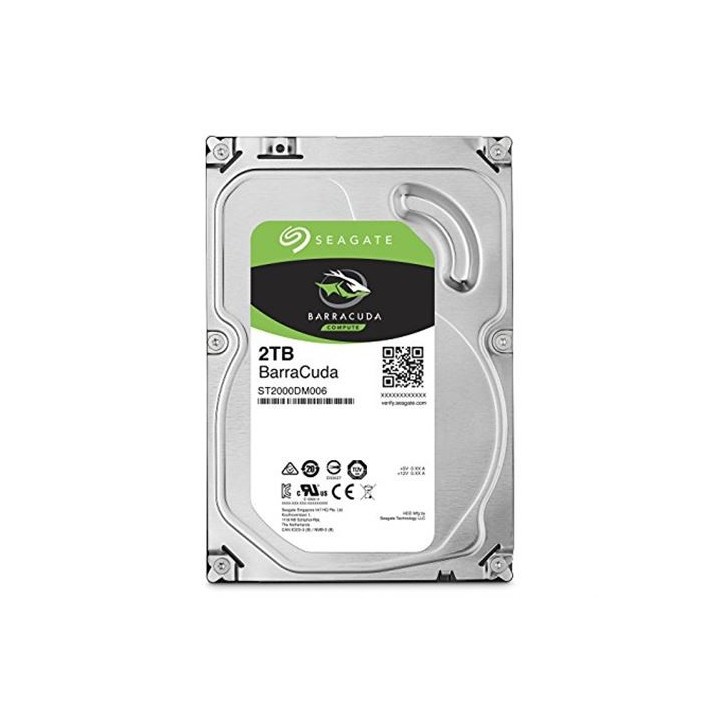 DISCO DURO SEAGATE 2TB 3.5" SATA (ST2000DM008)