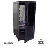 RACK 19" 32U 800X1000 PERFORADO CROMAD