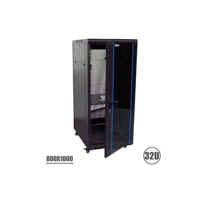 RACK 19" 32U 800X1000 PERFORADO CROMAD