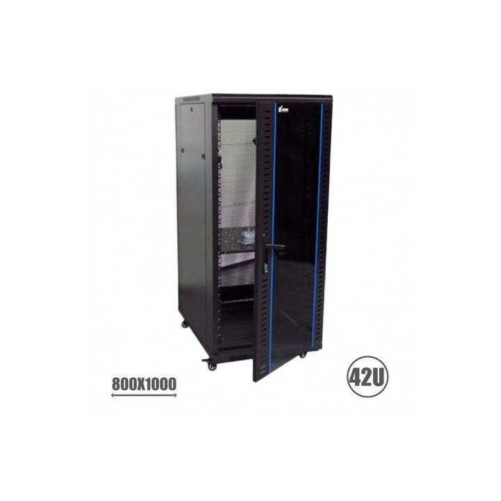 RACK 19" 42U 800X1000 PERFORADO CROMAD
