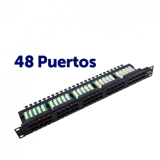 PANEL PARCHEO 48P KRONE 19" 1U UTP CAT 6 CROMAD