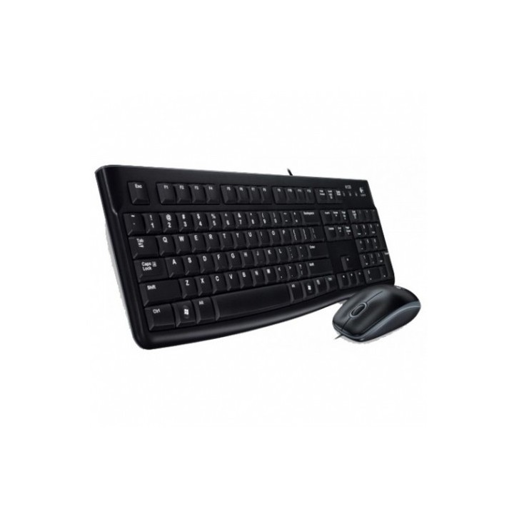 TECLADO+RATON LOGITECH MK120 NEGRO