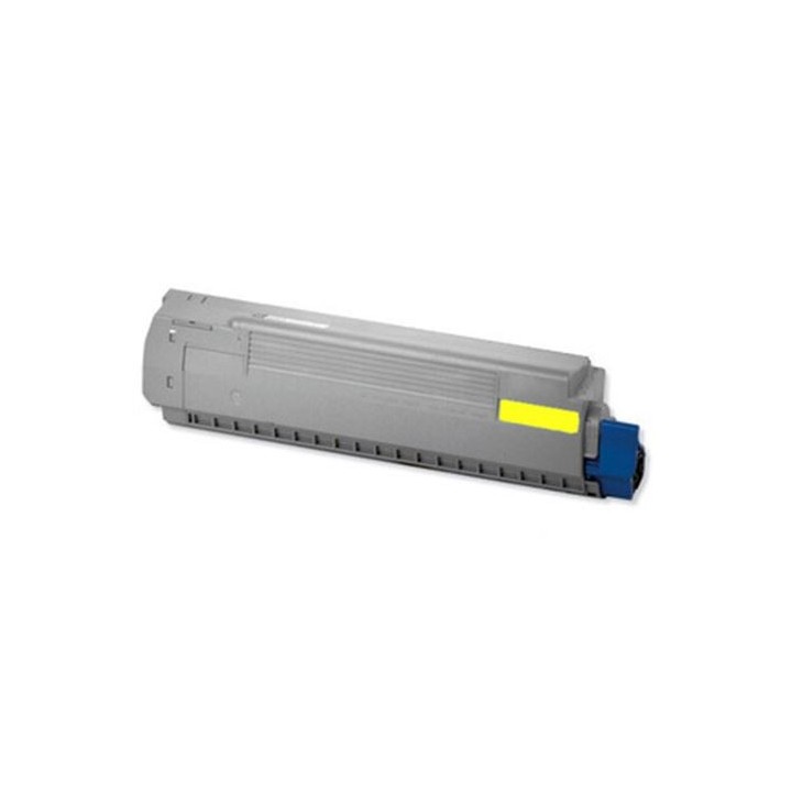 TONER OKI C810/830 AMARILLO 8K (COMPATIBLE)