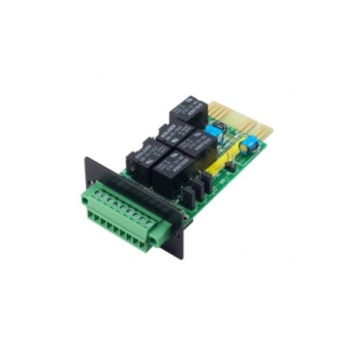 Tarjeta de contactos secos (Relays) en puerto SNMP
