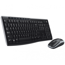 TECLADO+RATON LOGITECH MK270 WIRELESS NEGRO