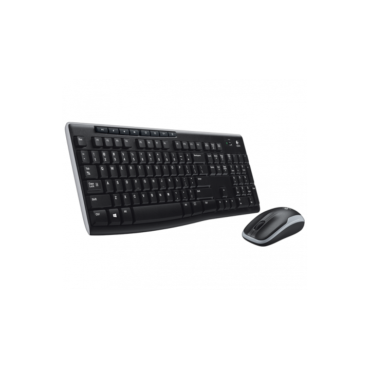 TECLADO+RATON LOGITECH MK270 WIRELESS NEGRO