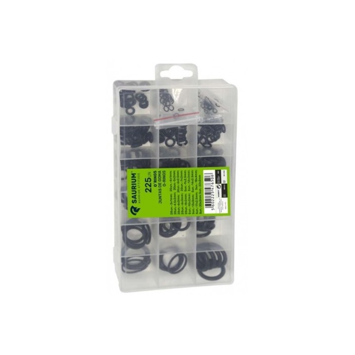 JUEGO 225 PCS JUNTAS DE GOMA SAURIUM