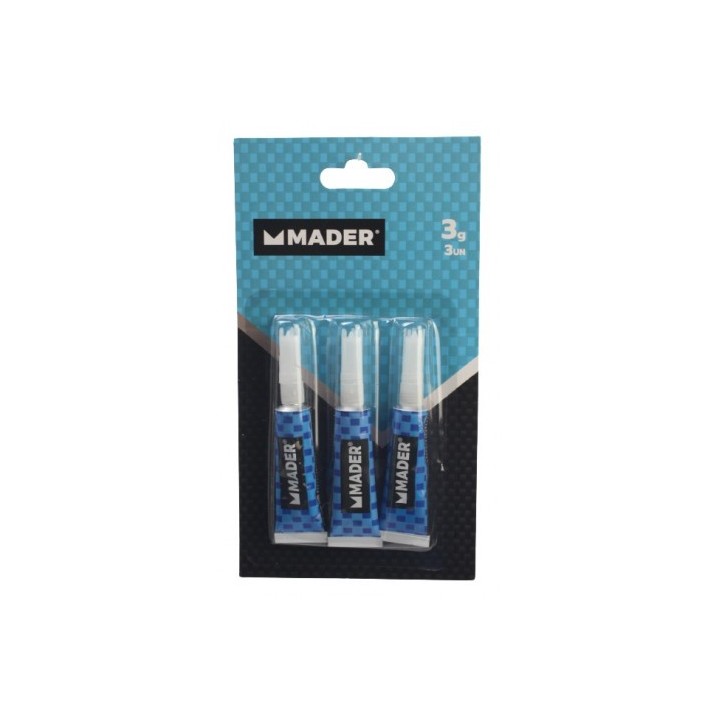 PEGAMENTO INSTANTANEO 3PCS. 3 GR. MADER