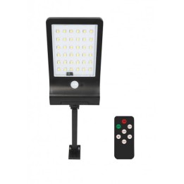 FAROLA LED SOLAR 3000K/4000K/6500K 350LM + SENSOR + MANDO ELBAT