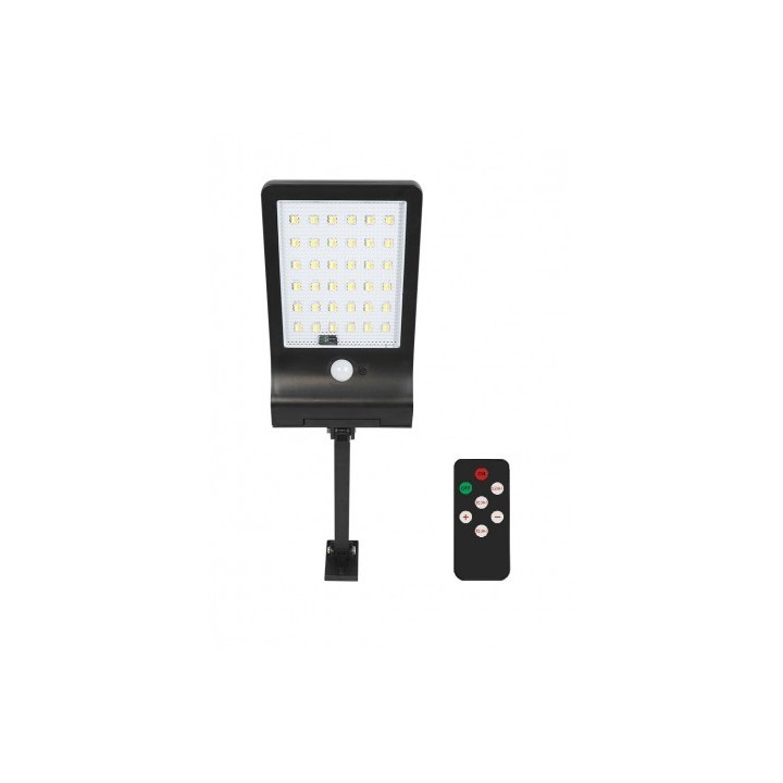 FAROLA LED SOLAR 3000K/4000K/6500K 350LM + SENSOR + MANDO ELBAT