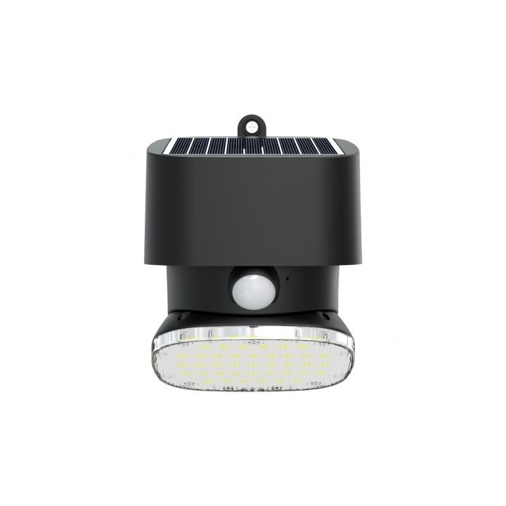 FOCO SOLAR DESIGN SERIE PRO 2000LM NEGRO ELBAT