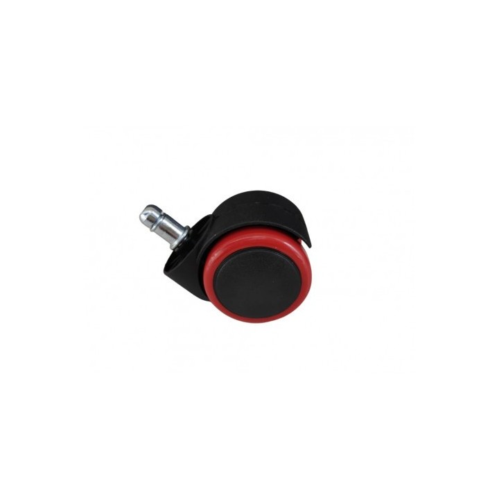 JUEGO DE 5 RUEDAS SILLA MUVIP COLOR ROJO