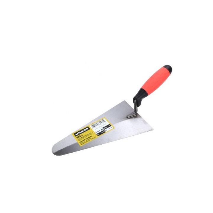 CUCHARA ALBAÑIL REDONDA MANGO ABS 225mm. MADER