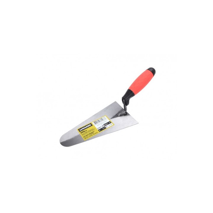 CUCHARA ALBAÑIL REDONDA MANGO ABS 200mm. MADER