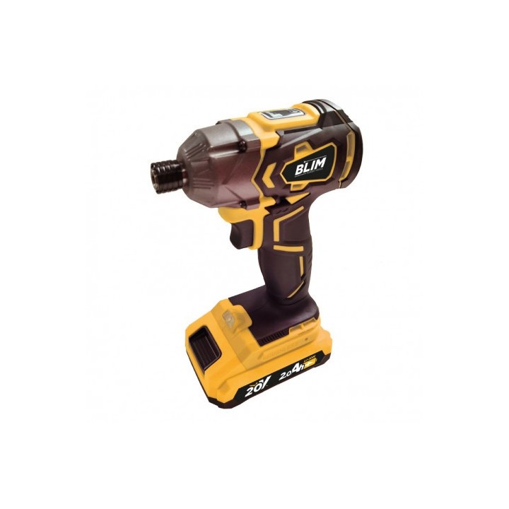 ATORNILLADOR DE IMPACTO S/CARBONES 20V | 2 BATERÍAS 2AH BLIM