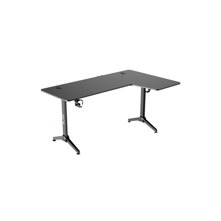 MESA GAMING PRO1300 FIBRA CARBONO | L DERECHA | ALFOMBRILLA 80X30CM | MUVIP