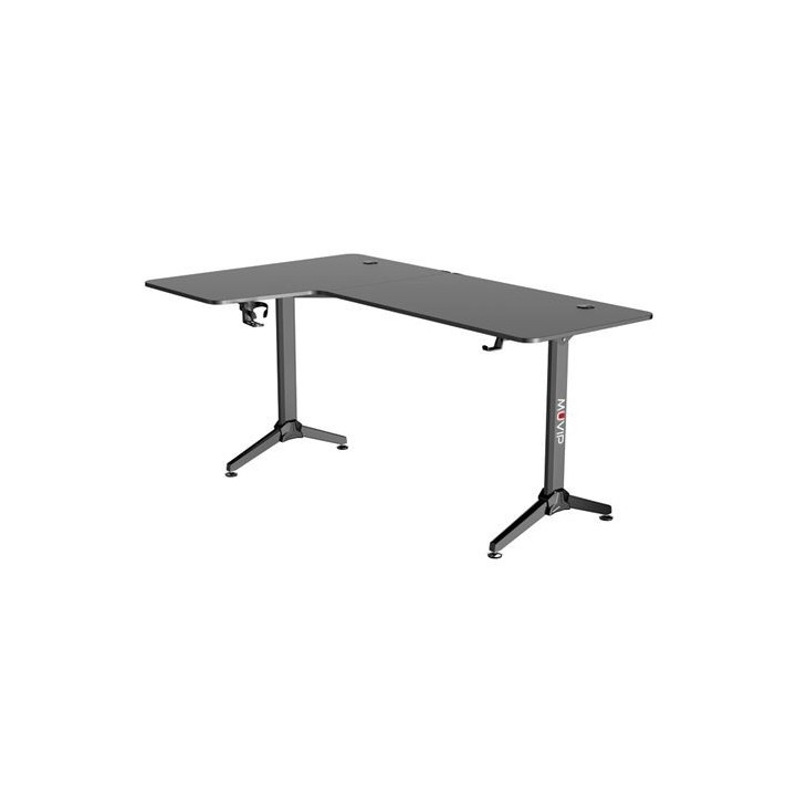 MESA GAMING PRO1300 FIBRA CARBONO | L IZQUIERDA | ALFOMBRILLA 80X30CM | MUV