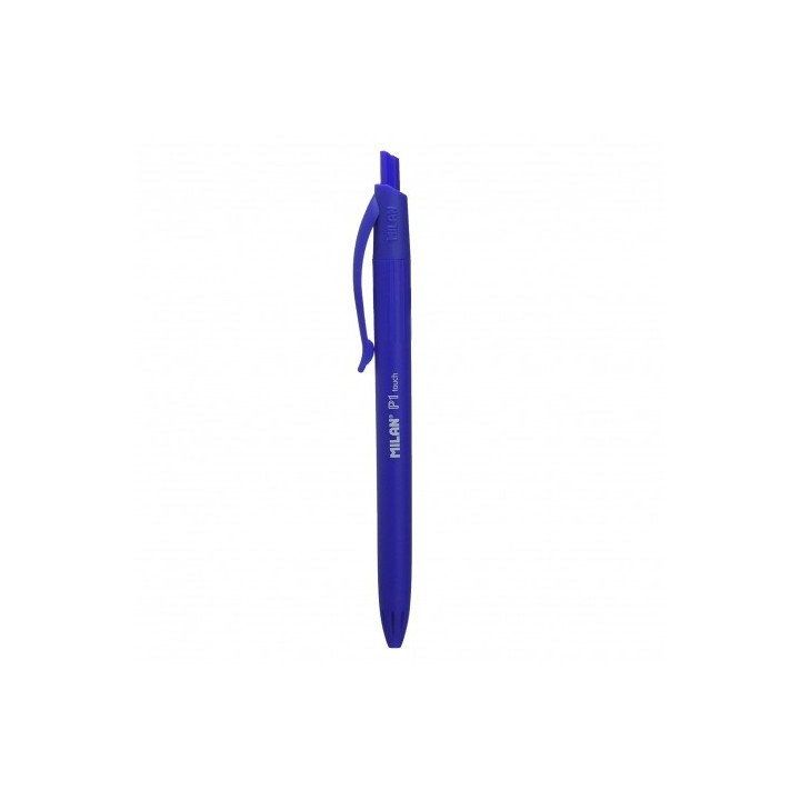 BOLIGRAFO RETRACTIL PUNTA 1 MM AZUL P1 TOUCH MILAN