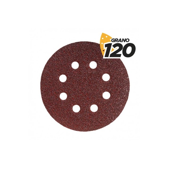 PACK 10 LIJAS CIRCULARES 150MM GRANO 120 PARA BL0136 BLIM