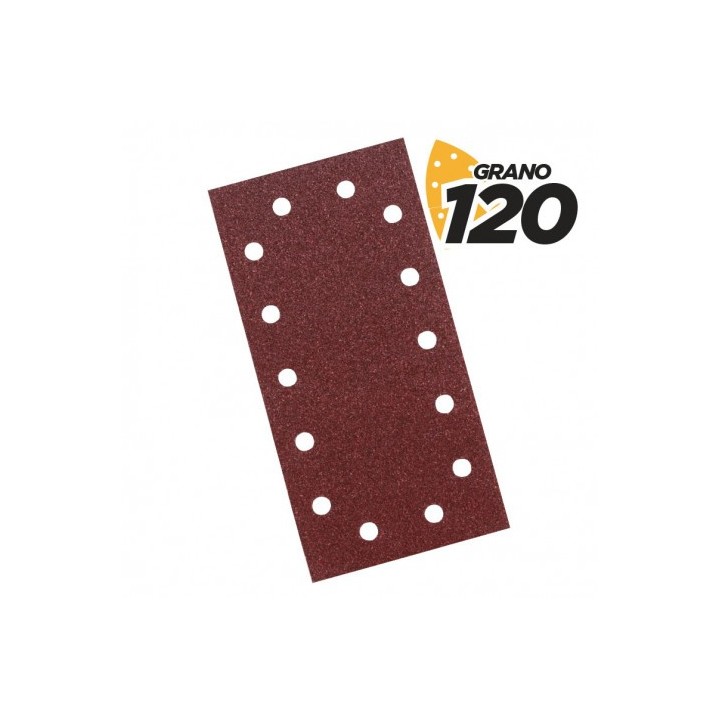 PACK 10 LIJAS RECTANGULARES GRANO 120 PARA BL0123, BL0422 BLIM