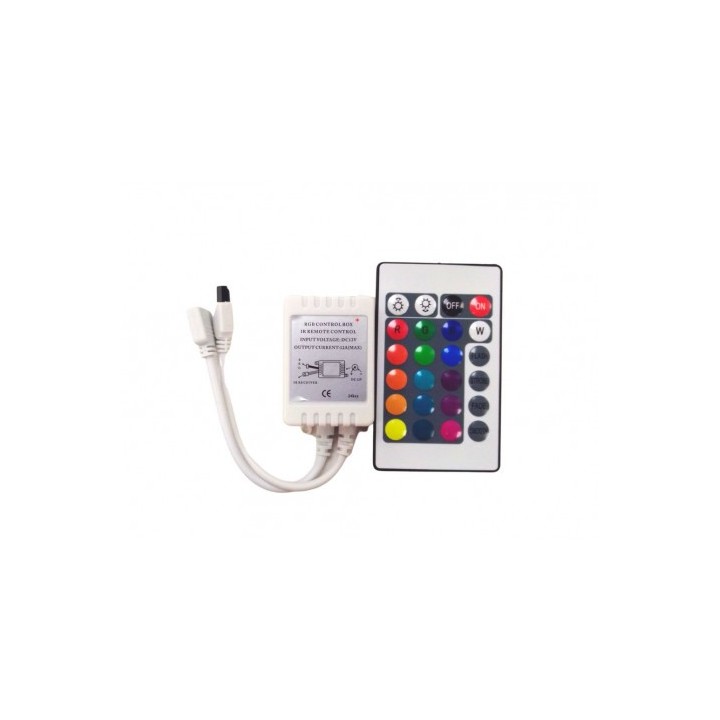 CONTROLADOR + MANDO TIRAS LED EB0400,EB0401,EB0402 ELBAT