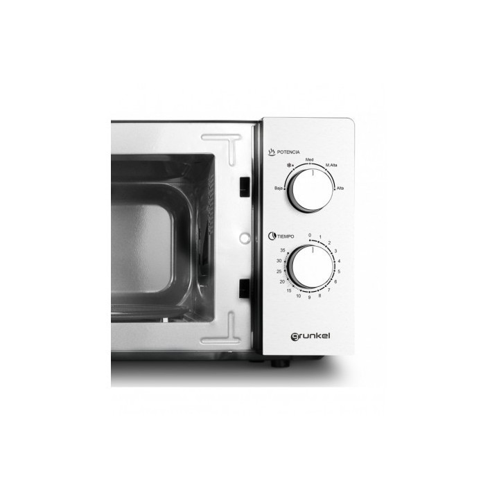 MICROONDAS 20L INOX. 700W GRUNKEL