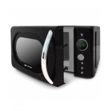 MICROONDAS VINTAGE NEGRO 700W. GRUNKEL