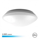 APLIQUE LED TECHO REDONDO 20W 2000LM LUZ FRIA SERIE SATURNO ELBAT