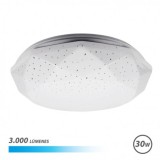 APLIQUE LED TECHO 30W 3000LM LUZ FRIA SERIE NEPTUNO ELBAT