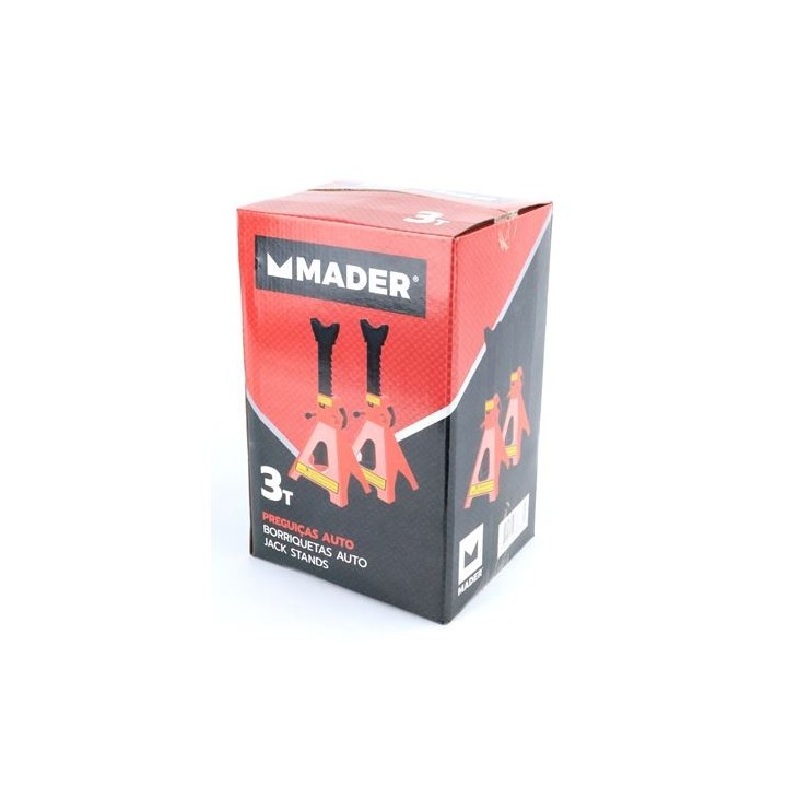 JUEGO DE CABALLETES 3 TONELADAS MADER