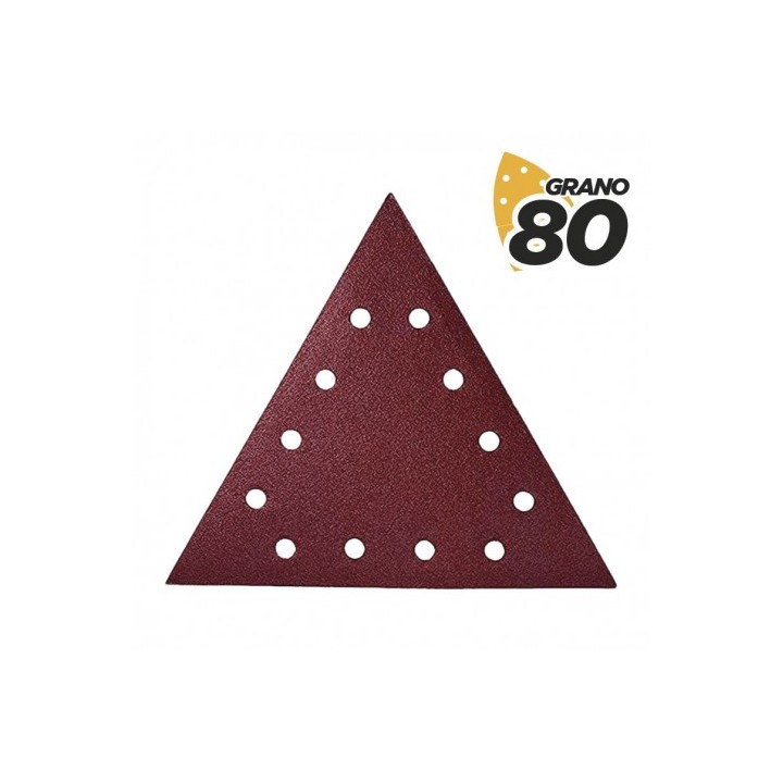 PACK 5 LIJAS TRIANGULO GR80 VELCRO COMPATIBLE BL0223 BLIM