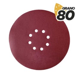 PACK 5 LIJAS REDONDAS GR80 VELCRO COMPATIBLE BL0223 BLIM