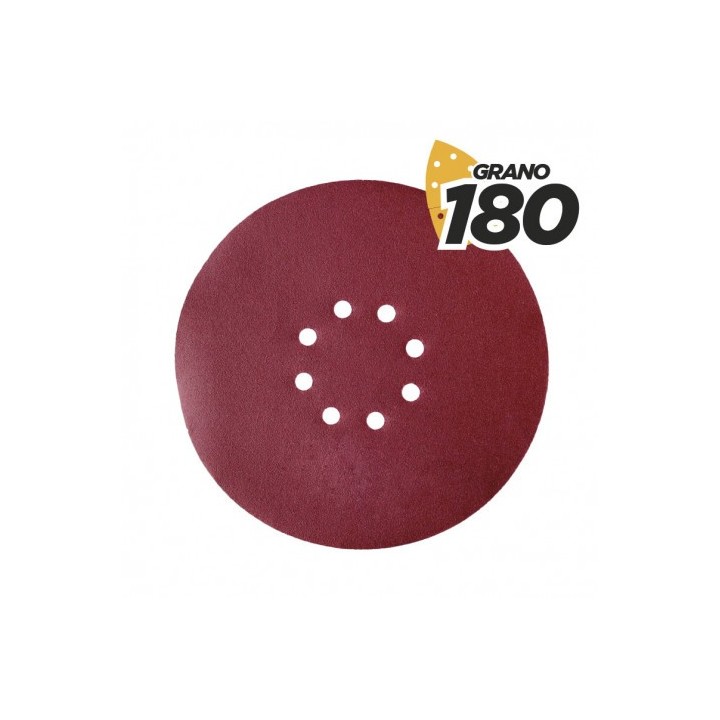 PACK 5 LIJAS REDONDAS GR180 VELCRO COMPATIBLE BL0223 BLIM